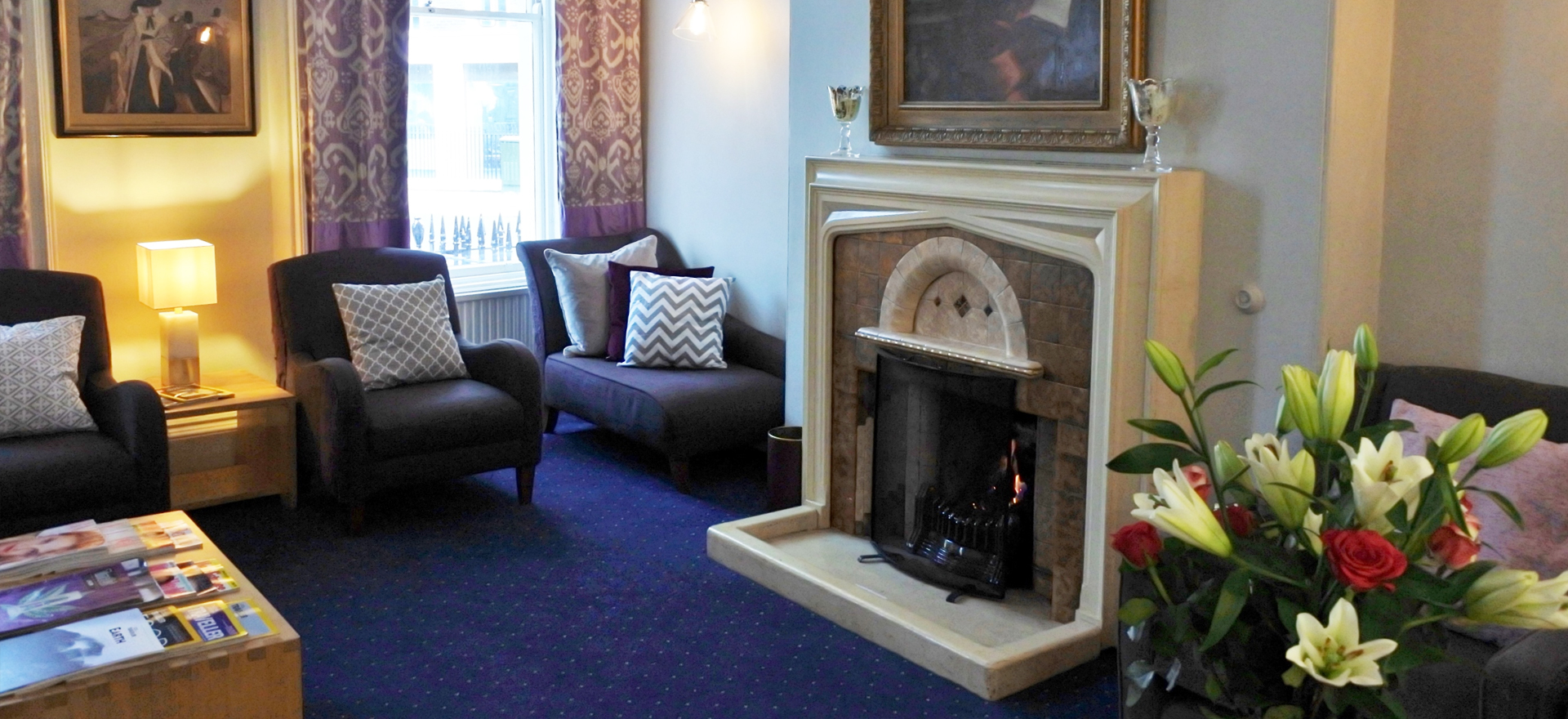 The Lounge at The Harlingford