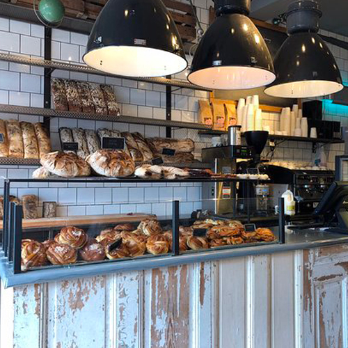 Fabrique bakery near King's Cross and Harlingford Hotel London