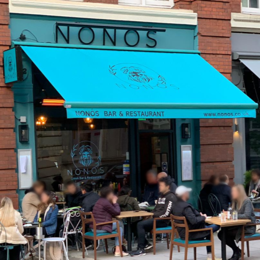 Nonos restaurant, King's Cross.