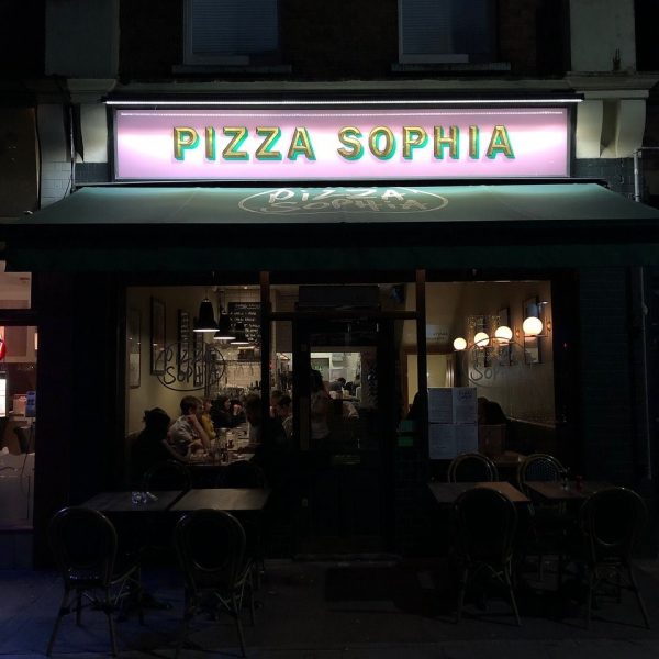 Pizza Sophia, King's Cross.